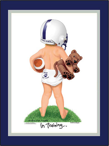 Penn State In Training Football Player