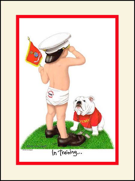 Marine Toddler Boy